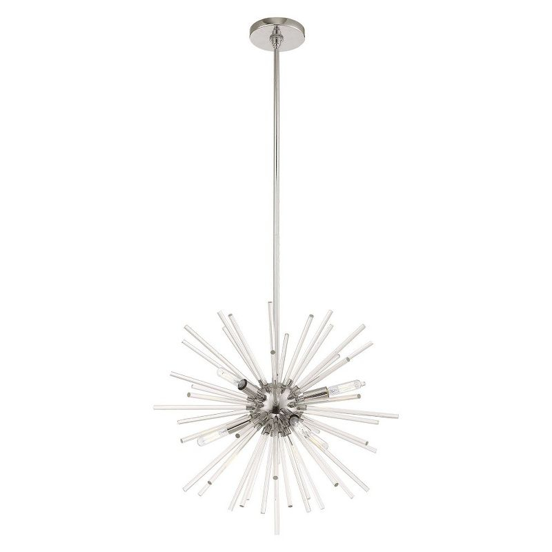 Livex Lighting Utopia 6 - Light Chandelier in  Polished Chrome