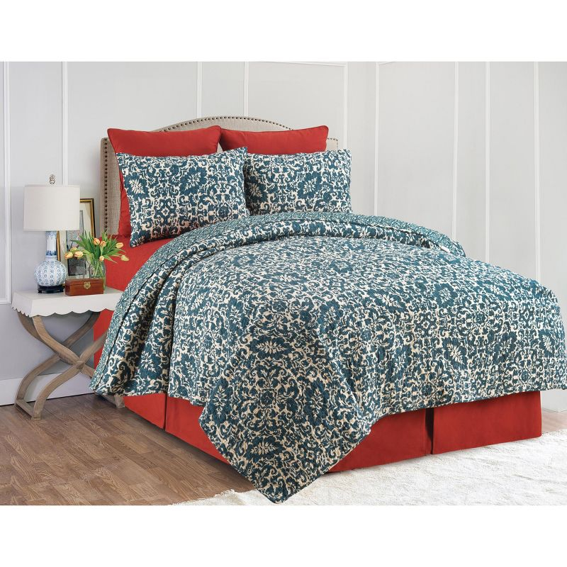 C&F Home Madison Adriatic Full/Queen 3 Piece Quilt Set