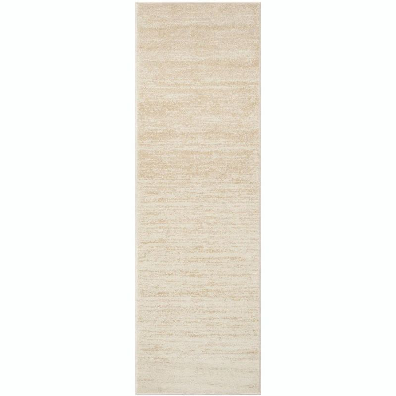 Adirondack ADR113 Machine Made Indoor Runner - Champagne/Cream - 2'-6"x8' - Safavieh