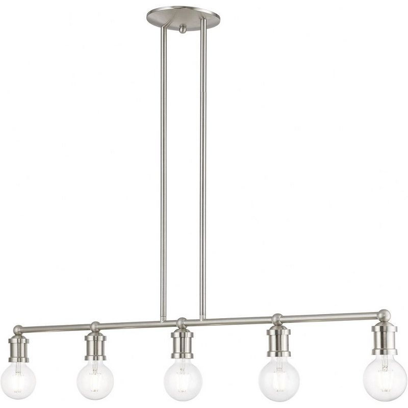 Livex Lighting Lansdale 5 - Light Chandelier in  Brushed Nickel