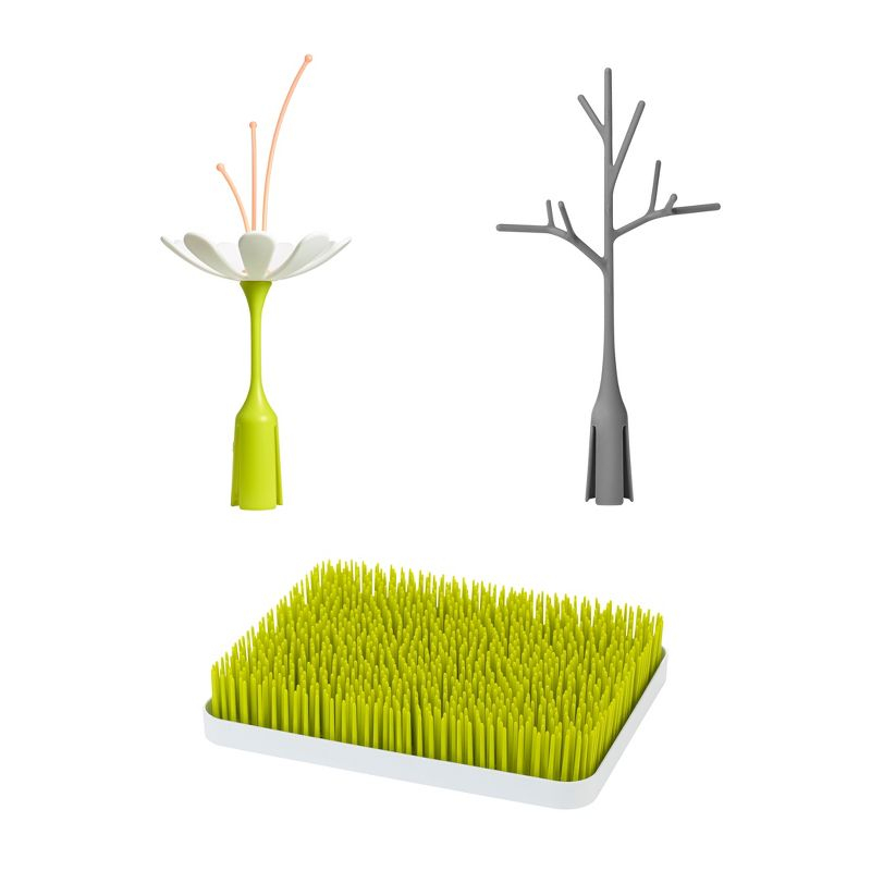 Boon Lawn Drying Rack - Stem & Twig Bundle - Green - 3ct