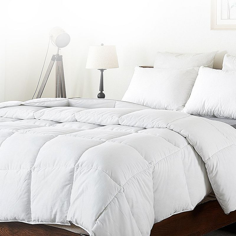 Cheer Collection Down Alternative Hypoallergenic Comforter - White (King)