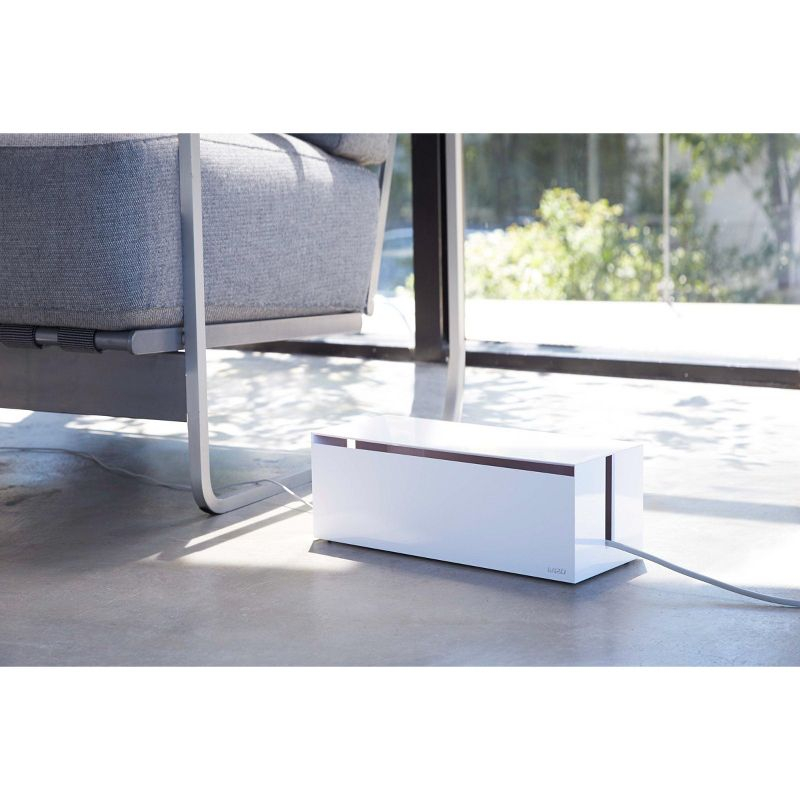 Yamazaki Home - Cable Management Box - White