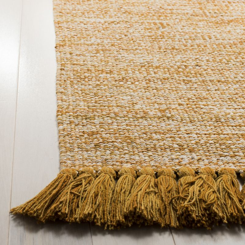 Montauk MTK610 Hand Woven Indoor Accent Rug - Gold - 3'x5' - Safavieh.