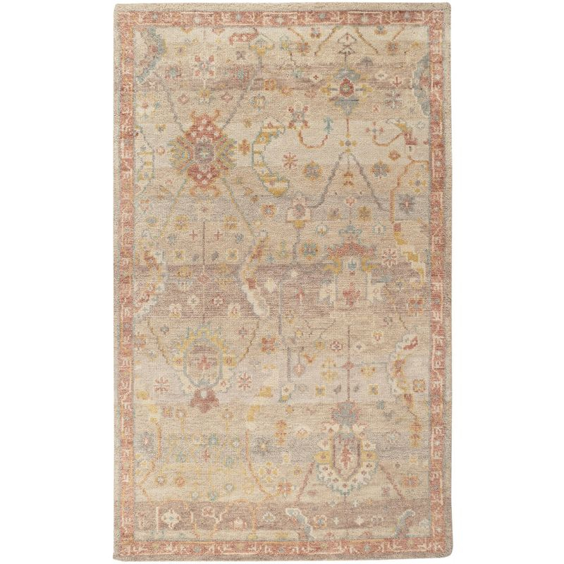Dash and Albert Rugs Nora Natural Hand Knotted Wool Rug