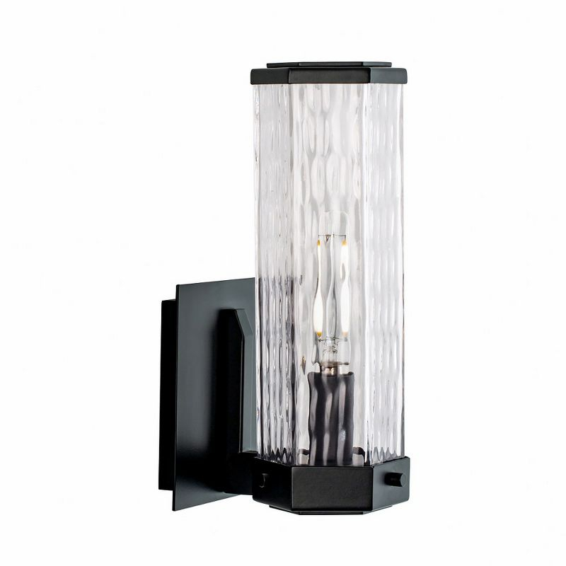 Norwell Lighting Polygon 1 - Light Wall Light in  Matte Black