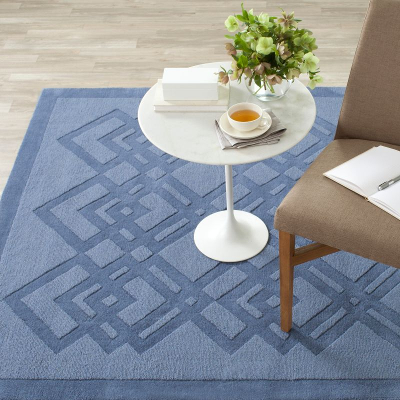 Martha Stewart MSJ5421 Hand Loomed Area Rug - Ink - 5'x8' - Safavieh.