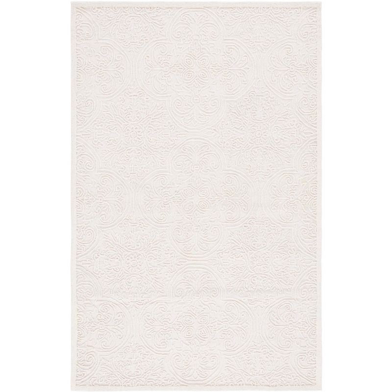 Trace TRC101 Hand Tufted Area Rug - Ivory - 5'x8' - Safavieh.