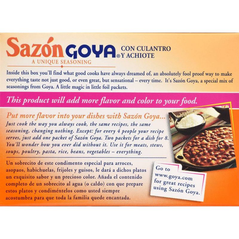 Goya Sazon Culantro y Achiote 1.41oz