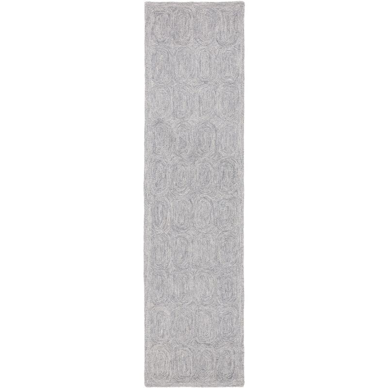 Metro MET124 Hand Tufted Indoor Runner Rug - Grey - 2'3"x9' - Safavieh