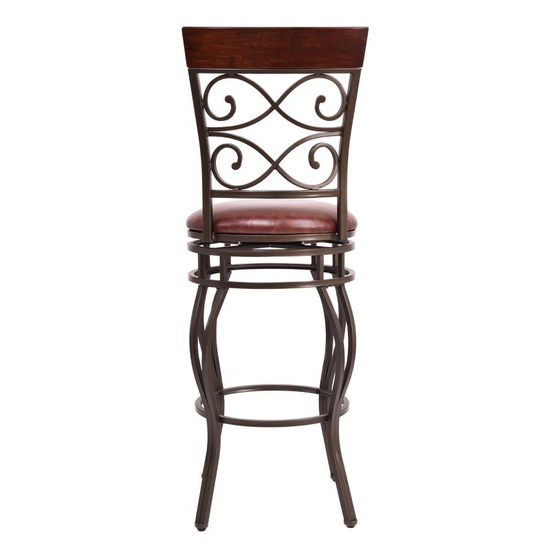 Tangkula 2PCS Bar Stools Dining Kitchen Pub Chair