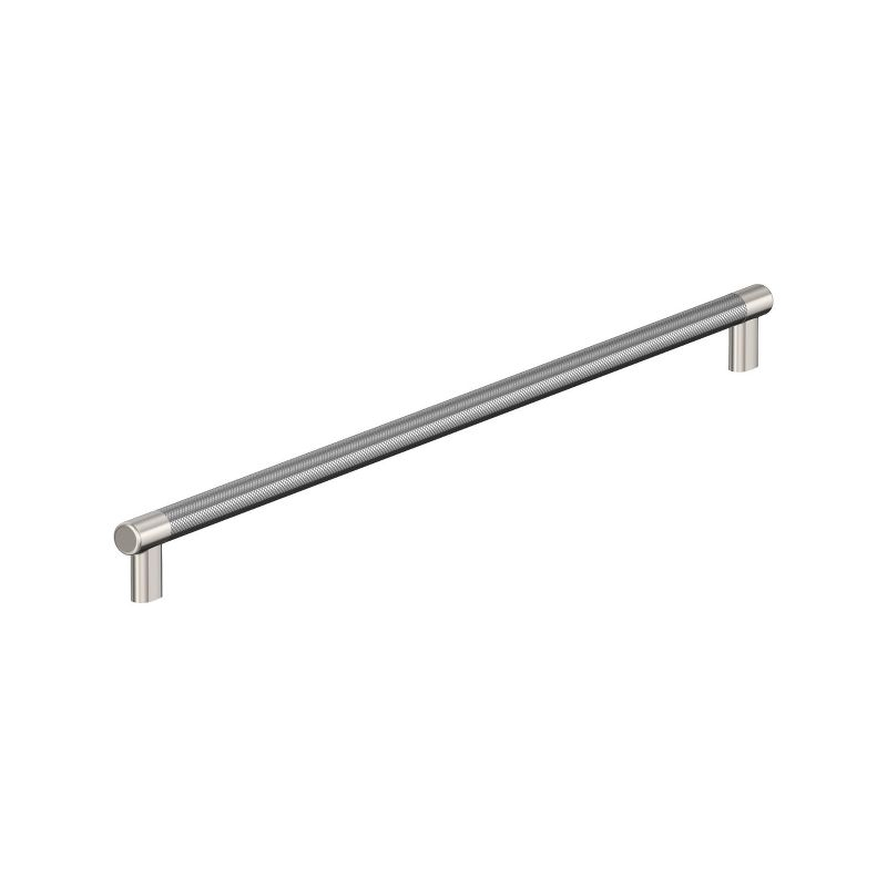 Amerock Esquire 24 inch (610mm) Center-to-Center Polished Nickel/Stainless Steel Appliance Pull