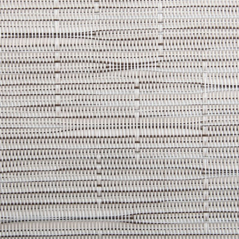 John Ritzenthaler Co. Reversible Indoor Outdoor Placemats, Set of Twelve, Grasscloth Oatmeal