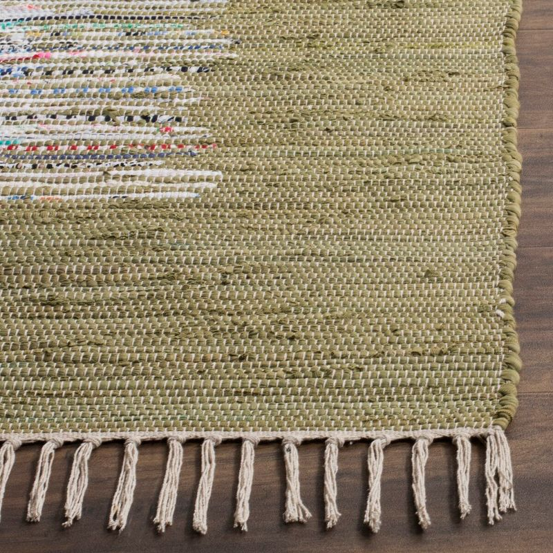 Montauk MTK711 Hand Woven Indoor Runner Rug - Ivory/Olive - 2'3"x7' - Safavieh.