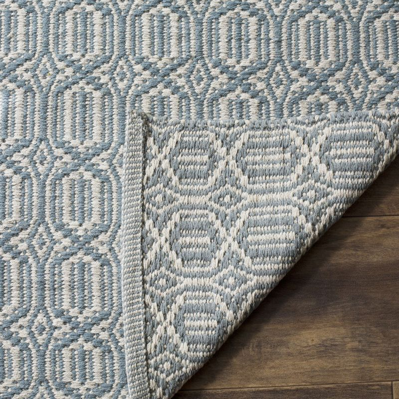 Montauk MTK333 Hand Woven Indoor Accent Rug - Ivory/Blue - 3'x5' - Safavieh.