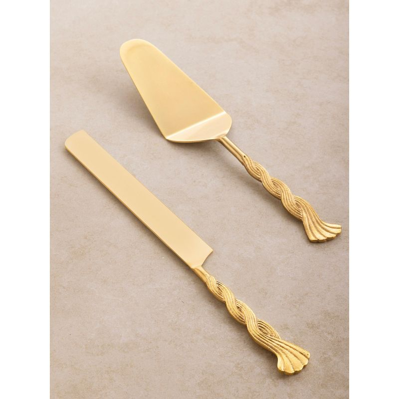 Santiago Cake Servers, Set of 2