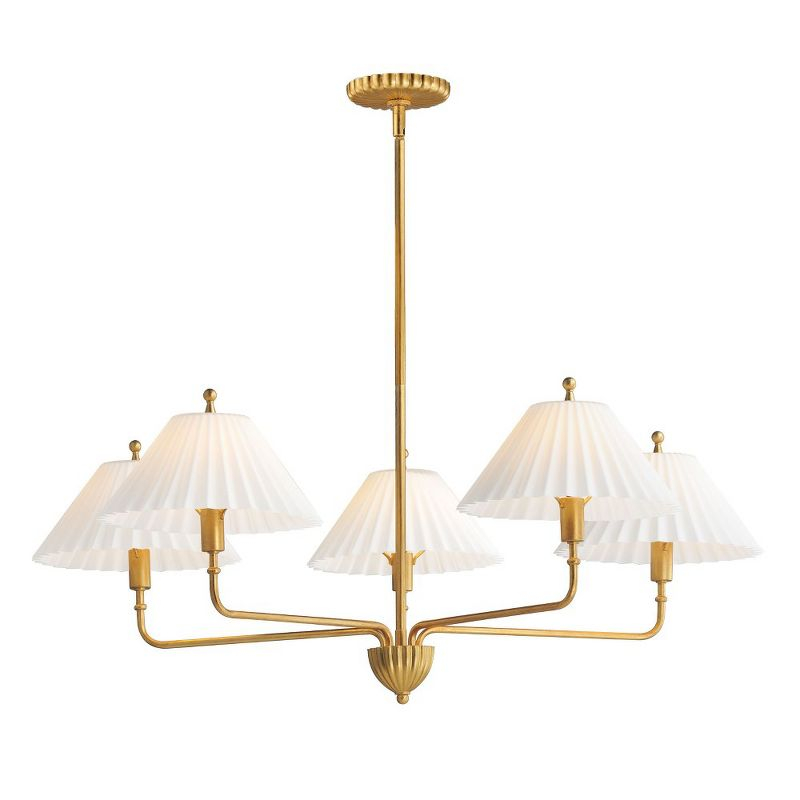 Maxim Lighting Kismet 5 - Light Chandelier in  Gold Leaf