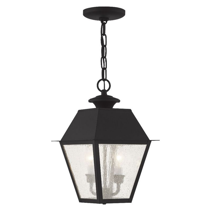 Livex Lighting Mansfield 2 - Light Pendant in  Black