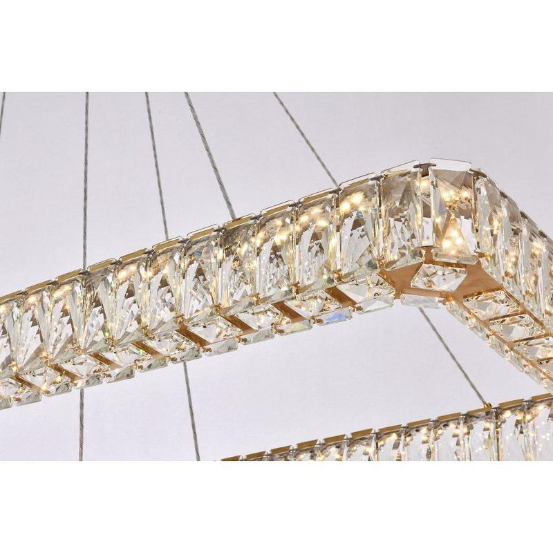 Elegant Lighting Monroe 1 - Light Pendant in  Gold