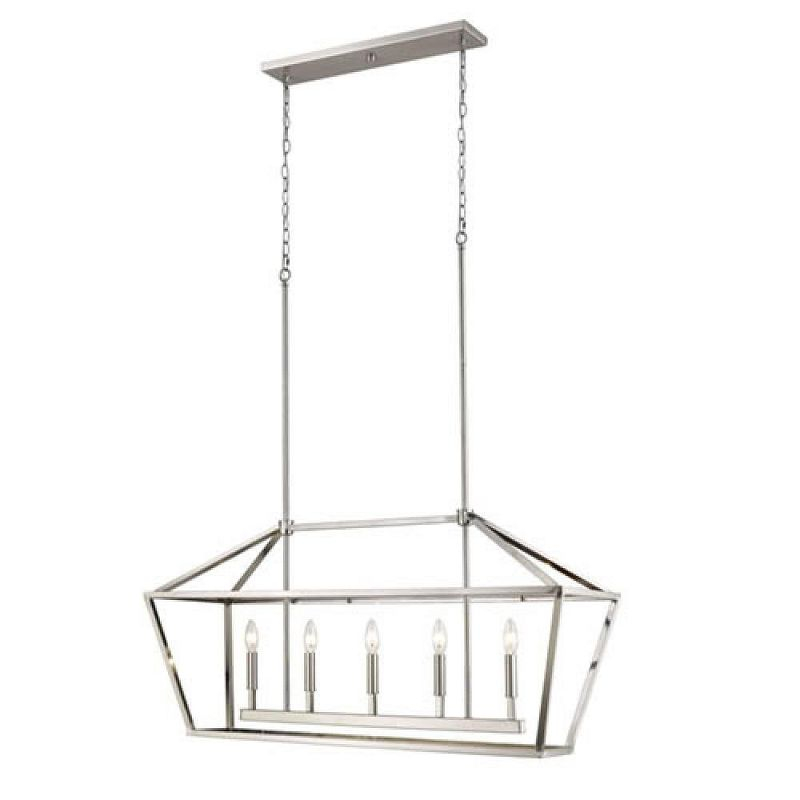 Millennium Lighting 5 - Light Pendant in  Satin Nickel
