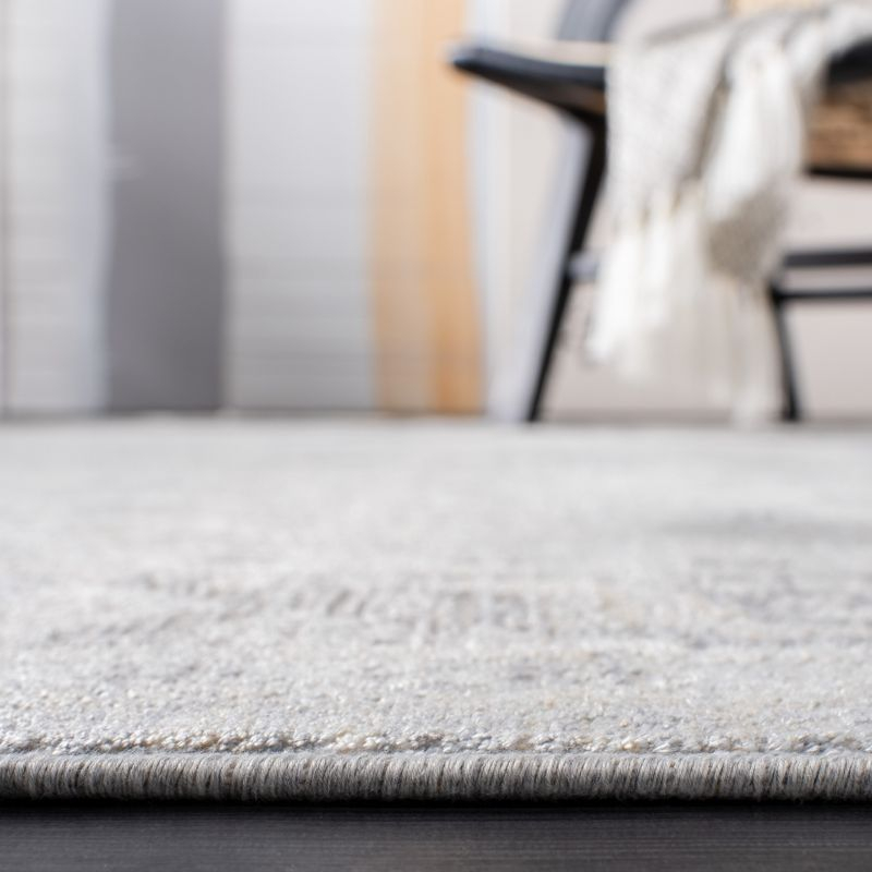 Dream DRM411 Power Loomed Indoor Accent Rug - Grey/Ivory - 2'6"x4' - Safavieh