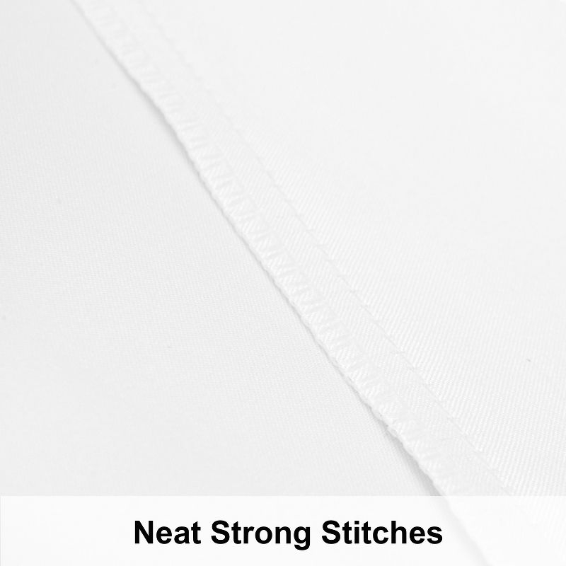 2 Pack Satin King Pillowcases for Hair and Skin, Luxurious Pillow Cases with Envelope Closure, 20x36 Inches, Black - NTBAY