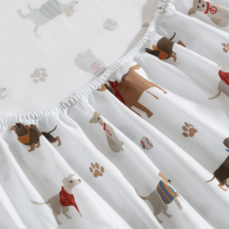 Eddie Bauer Buddy And Friends White Queen Sheet Set