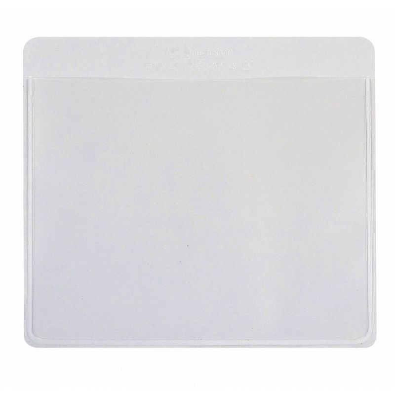 C-Line® Self Adhesive Labeling Pockets with Inserts, 25 Per Pack, 2 Packs