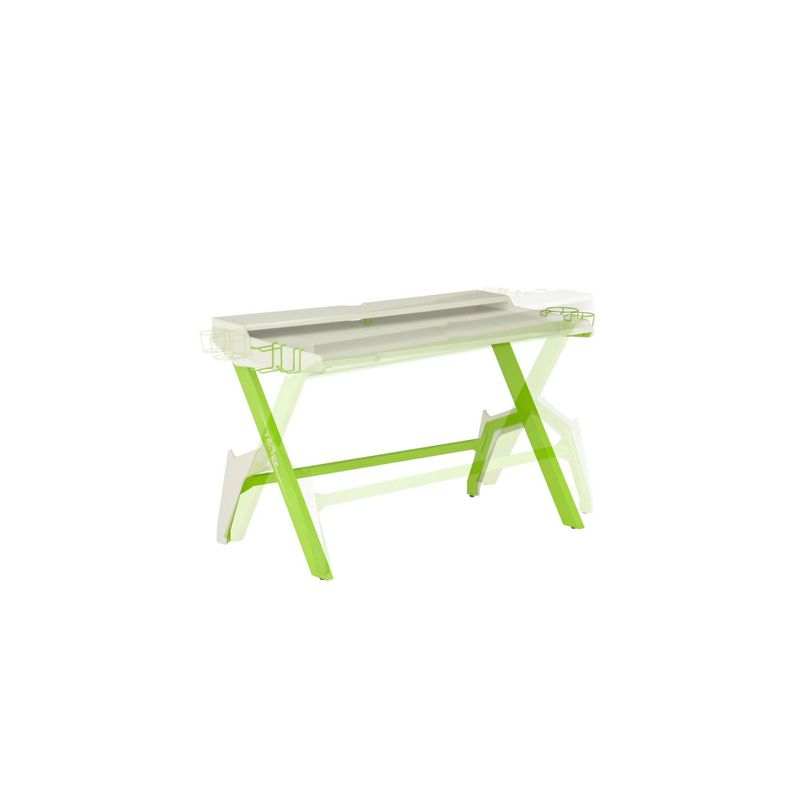 Ergonomic Computer Gaming Desk Blue - Techni Sport