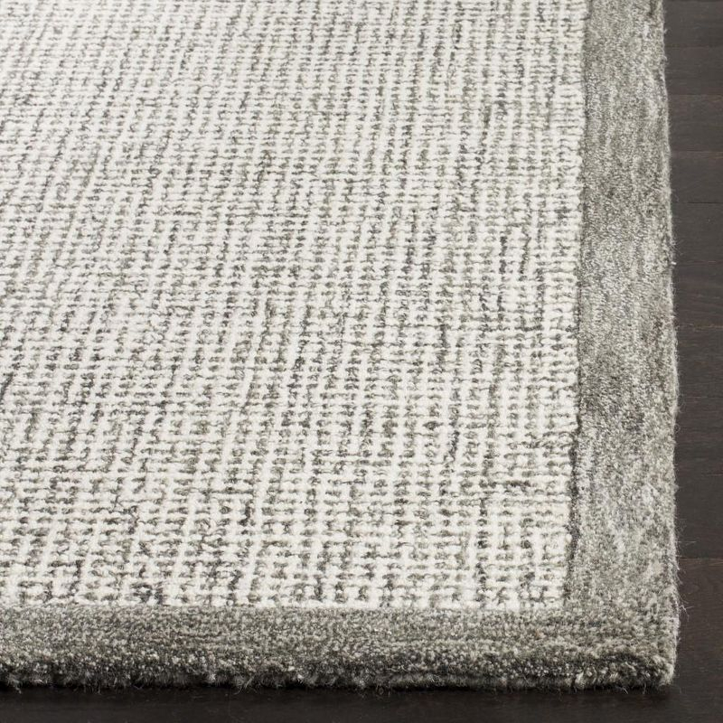 Abstract ABT220 Handmade Indoor Area Rug - Sage/Ivory - 8'x10' - Safavieh