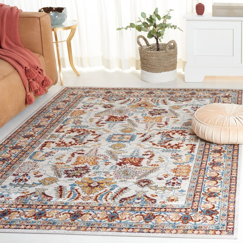 Bayside BAY112 Power Loomed Area Rug - Beige/Blue - 8'x10' - Safavieh.