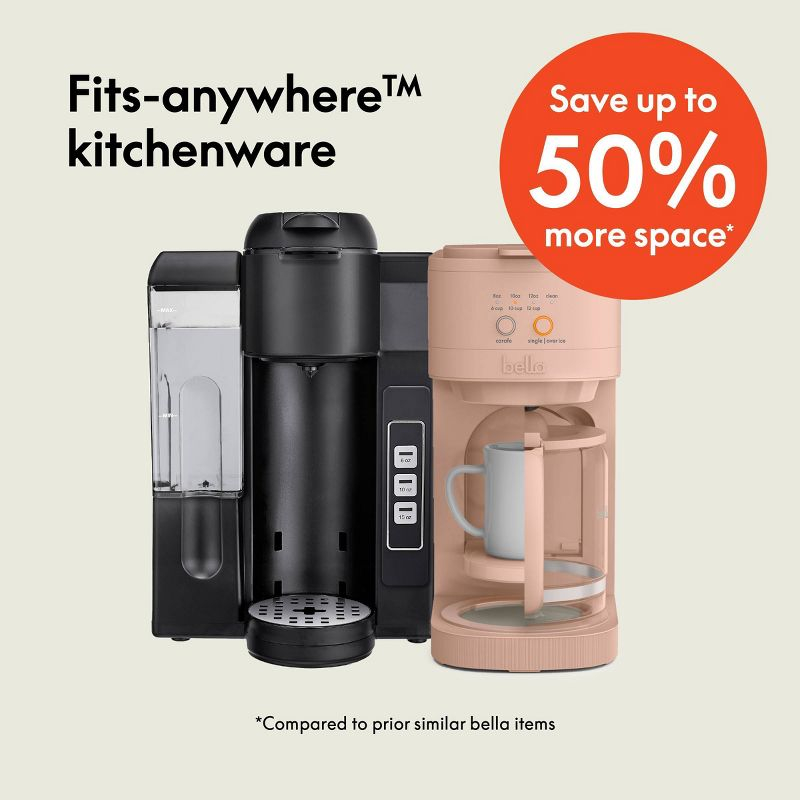bella VersaBrew 2-in-1 Coffee Maker Blossom