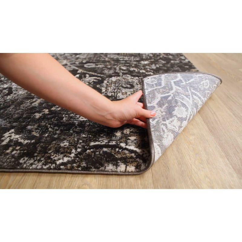 Livabliss Indigo 5'3"x7'3" Rectangle Woven Indoor Area Rugs Denim