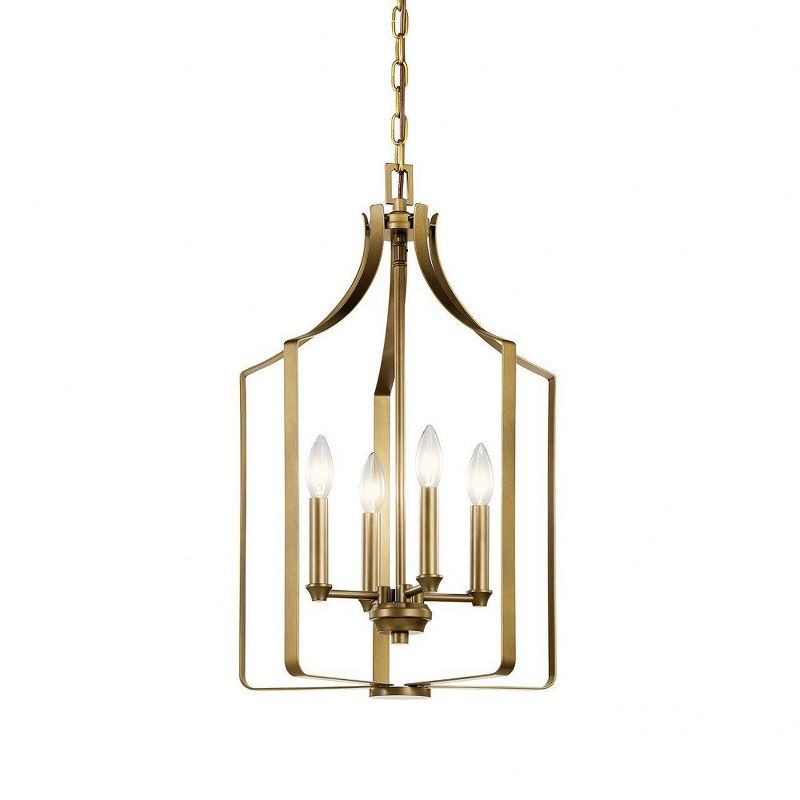 Kichler Lighting Morrigan 4 - Light Chandelier in  Natural Brass