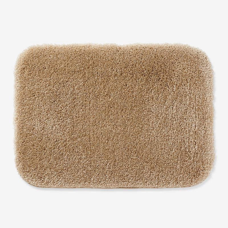 BrylaneHome The Elegance Bath Rug Collection - Bath Rug - 17" W 24" L, Navy