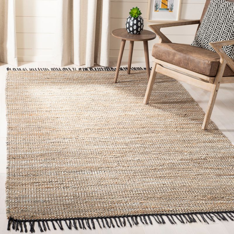 Vintage Leather VTL203 Hand Woven Area Rug - Beige - 8'x10' - Safavieh.