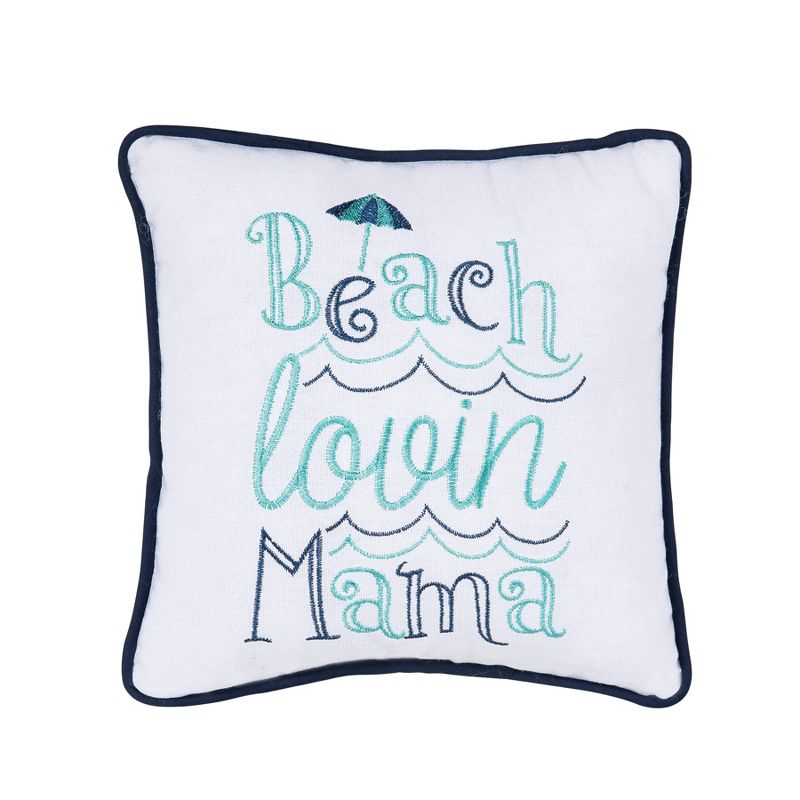 C&F Home Beach Lovin Mama Pillow