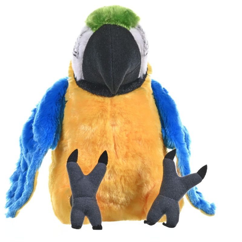 Wild Republic Cuddlekins Blue & Yellow Macaw Stuffed Animal, 12 Inches