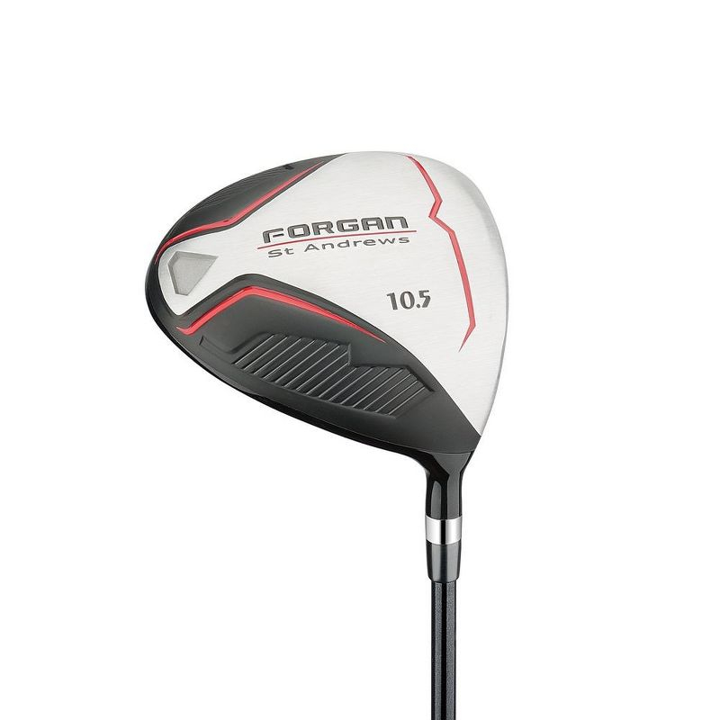 Forgan F100 Golf Clubs Set with Bag, Graphite/Steel, Regular, Mens Right Hand