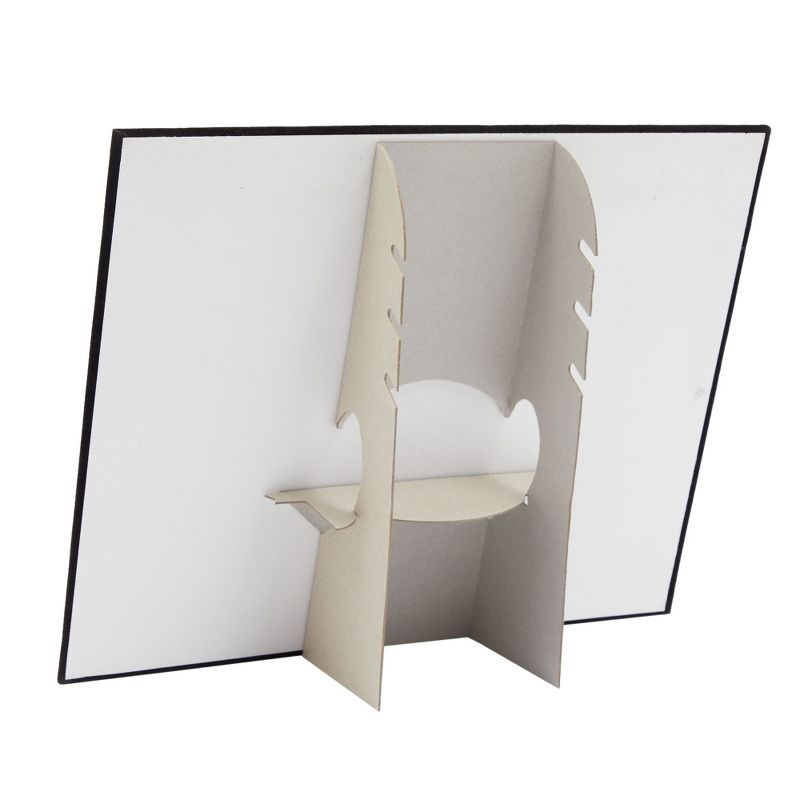 Genie Crafts Genie Crafts 2-Pack Jewelry Display for Selling - Velvet Necklace Holder Stand, Organizer for Retail (17 Hooks, Black)