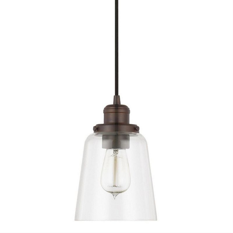 Capital Lighting Fallon 1 - Light Pendant in  Burnished Bronze