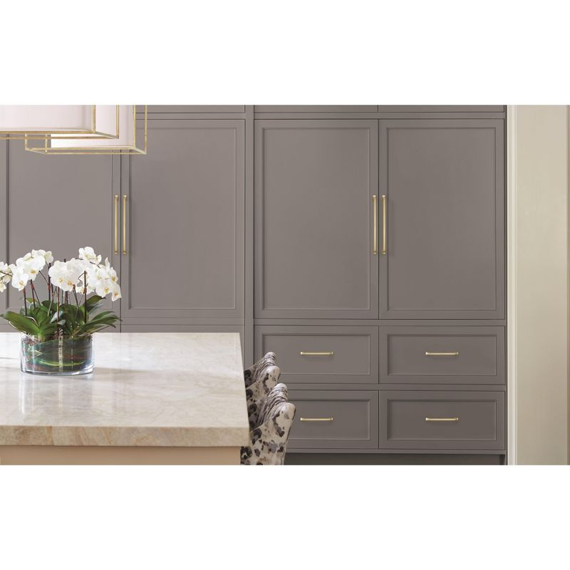 Amerock Westerly 6-5/16 inch (160mm) Center-to-Center Golden Champagne Cabinet Pull