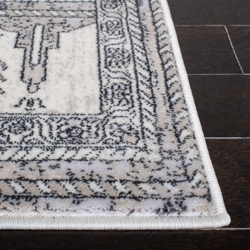 Carnegie CNG662 Power Loomed Area Rug - Ivory/Grey - 8'x10' - Safavieh.