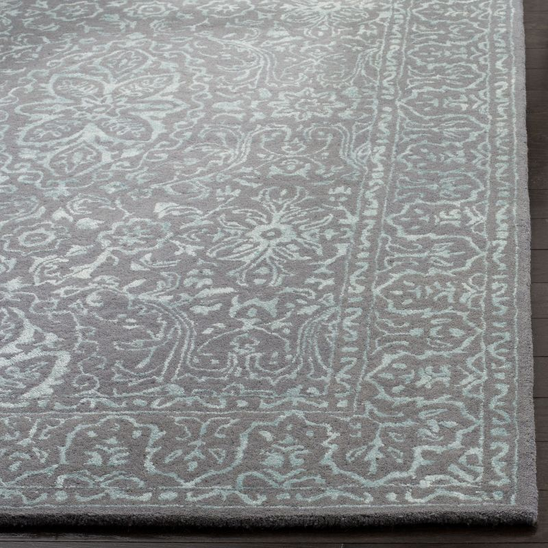 Glamour GLM516 Hand Tufted Area Rug - Opal/Grey - 5'x8' - Safavieh.