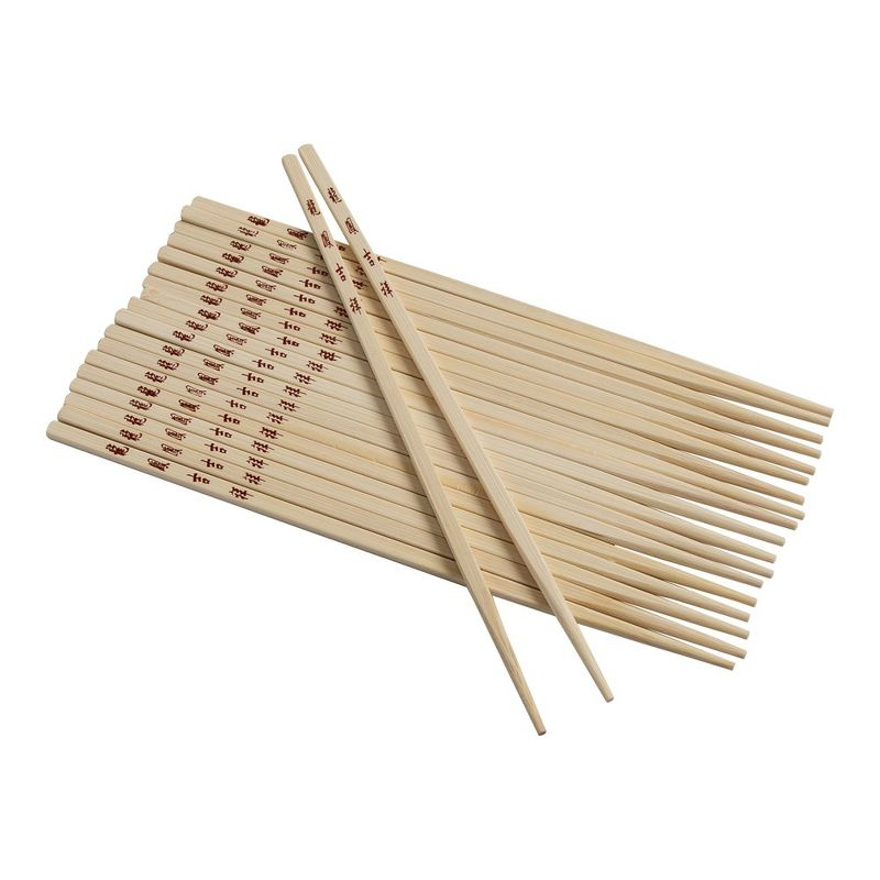 Joyce Chen Reusable Bamboo Chopsticks Set, 10 Pair