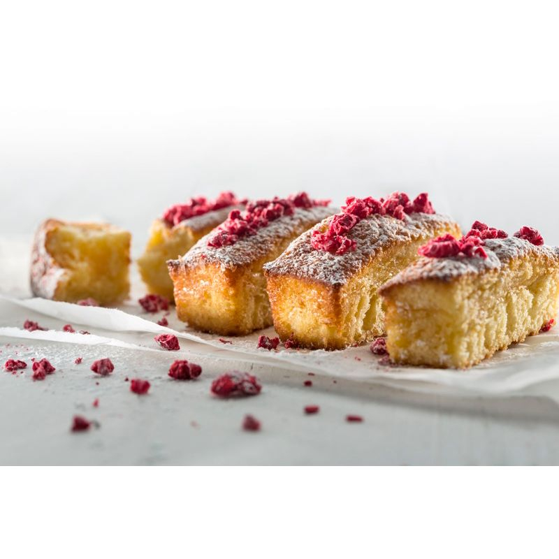 Lekue Silicone 9 Cavity Mini Cake Baking Mold, Red