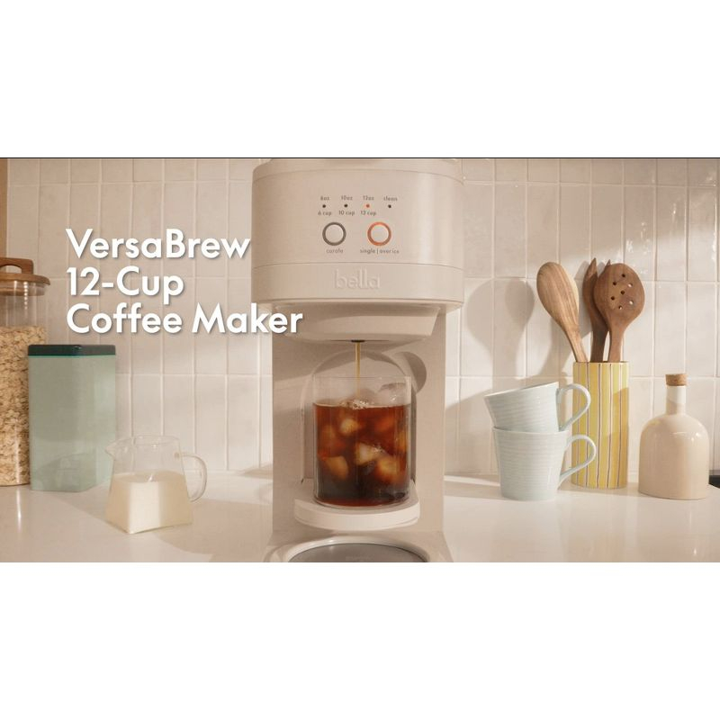 bella VersaBrew 2-in-1 Coffee Maker Blossom