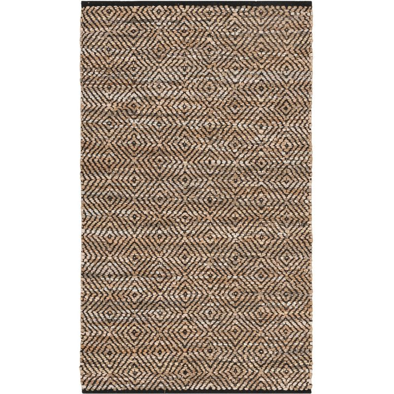 Vintage Leather VTL102 Hand Woven Area Rug - Beige - 3'x5' - Safavieh.