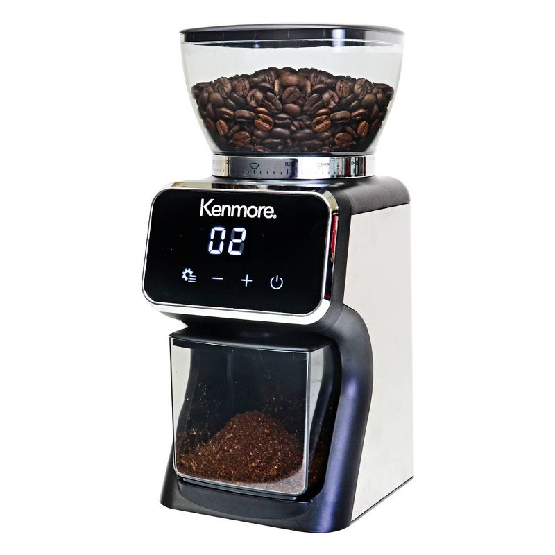 Kenmore Digital Conical Burr Coffee Grinder with 30 Grind Sizes