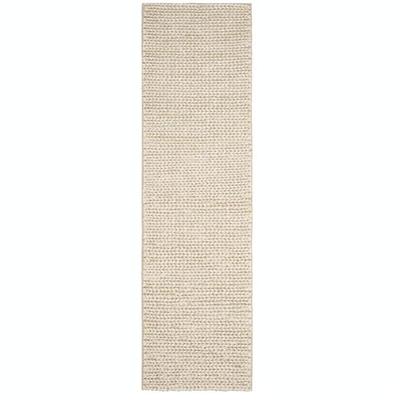 Natural Fiber NF520 Hand Woven Indoor Runner Rug - Ivory - 2'3"x8' - Safavieh.
